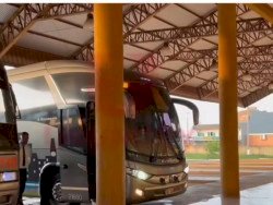 Passageiro é encontrado morto em ônibus de viagem na fronteira