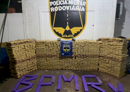 Jovem é preso pela PMR com R$ 2 milhões em maconha e haxixe na MS-164