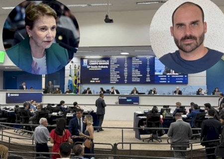 Câmara aprova moção de repúdio a Eduardo Bolsonaro por fala contra Tereza Cristina