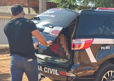 Suspeito de agredir ex-companheira na frente dos filhos é preso pela Polícia Civil