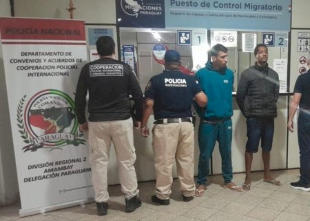 Paraguai expulsa brasileiros foragidos da Justiça presos em Capitán Bado