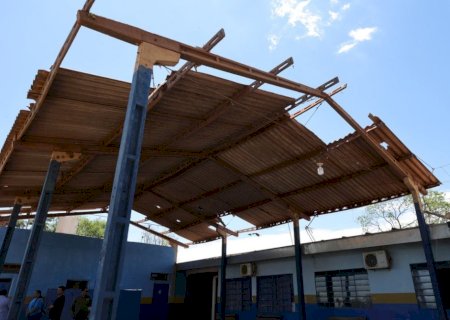 Prefeitura vai decretar emergência para recuperar Escola Fazenda Miya afetada por temporal