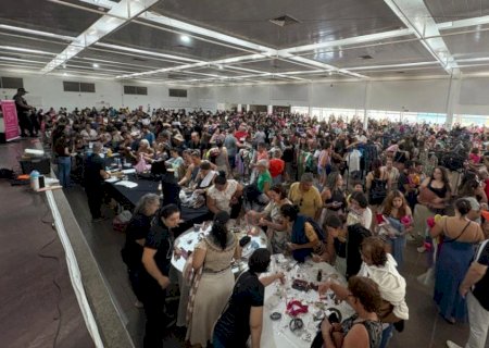 Grandbazar beneficente de Dourados oferece mais de 5 mil itens com até 95% de desconto