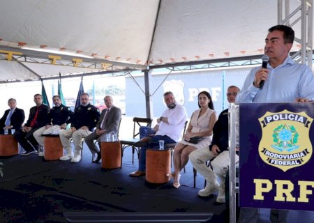 Marçal Filho destaca credibilidade da PRF na inauguração da maior delegacia do País