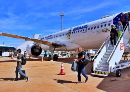 Aeroporto recebe Airbus A320 com capacidade para 174 passageiros