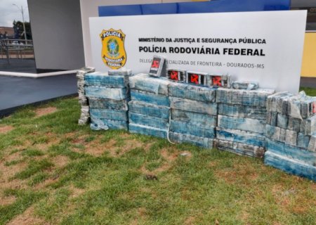 Polícia prende motorista e apreende cocaína em carreta carregada com milho na BR-163