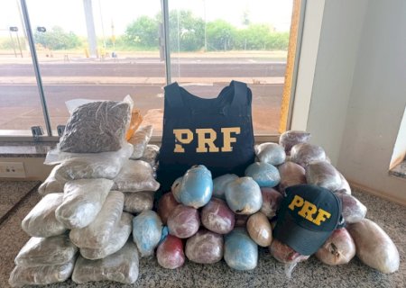 Moradores do estado de SP são presos na região de fronteria com 40 quilos de drogas