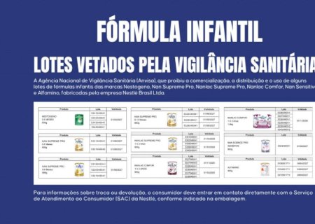 Após criança ser internada por intoxicação, prefeitura reforça fiscalização de fórmulas infantis