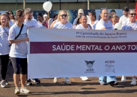 Saúde mental em pauta: Liandra participa da 1ª Caminhada Janeiro Branco