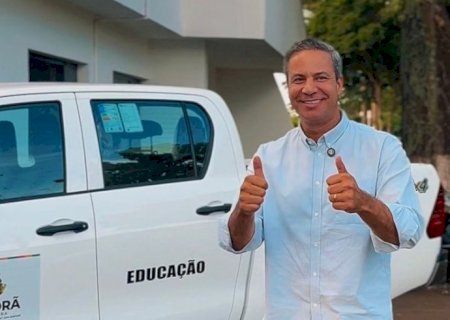 Prefeitura de Itaporã adquire Hilux 4x4 zero km com recursos próprios para reforçar a Educação
