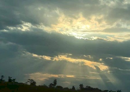Terça-feira começa com sol, mas céu fica nublado e pode chover em Dourados