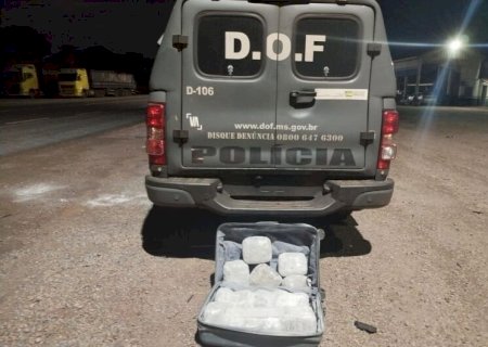 Passageiro de transporte por aplicativo é preso com carga de skunk