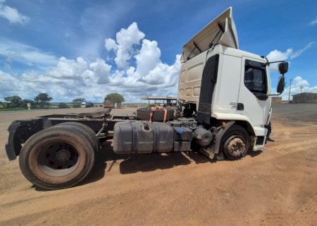 PM recupera caminhão com registro de furto na MS-306 em Cassilândia