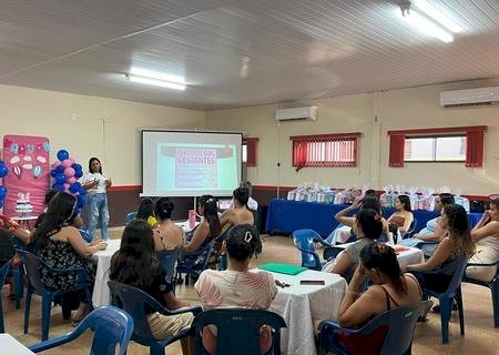 Gestantes participam do 3º Encontro promovido no CRAS