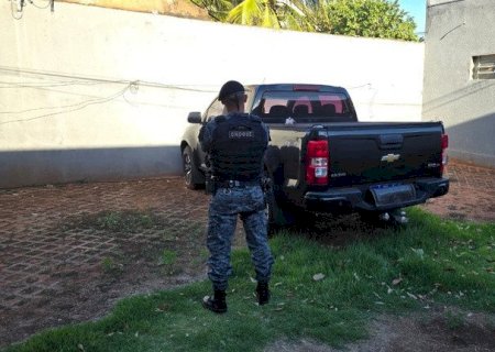 Ação conjunta recupera veículo com registro de roubo em Campo Grande