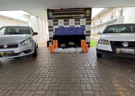 Mulher é presa transportando mais de 300 quilos de drogas em Dourados