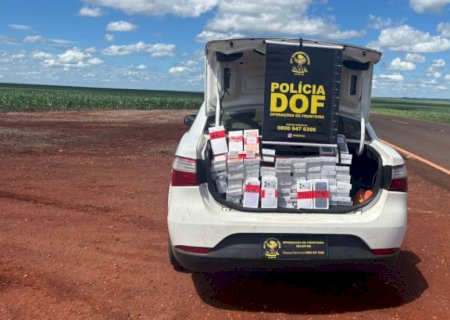 Homem é preso com 239 celulares avaliados em R$ 2 milhões na fronteira com o Paraguai