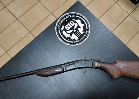 Homem ameaça matar ex, invade fazenda e é preso com espingarda