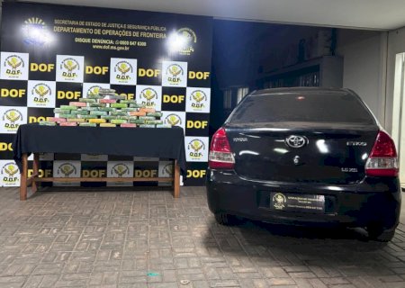 Motorista é preso com carga de cocaína avaliada em R$ 2,1 milhões