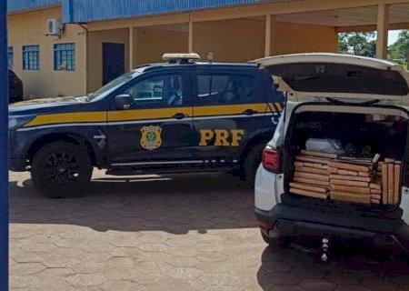 Homem é preso em Bataguassu com 368 quilos de maconha que buscou na fronteira