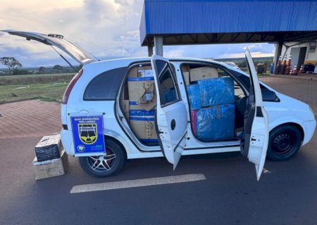 Em ocorrências distintas, polícia apreende contrabando e causa prejuízo de R$ 524 mil