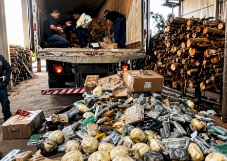 Mais de 13 toneladas de drogas são incineradas em Campo Grande
