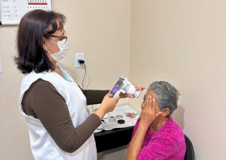 Itaporã recebe Campanha Itinerante de Retinografia e reforça compromisso com a saúde preventiva