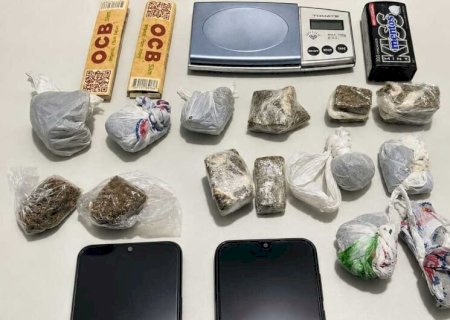 Conveniência volta a ser alvo da polícia e dois acabam presos por suspeita de tráfico