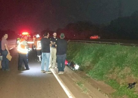 Motociclista de 19 anos morre após acidente na rodovia BR-163