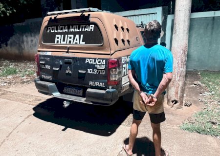 Acusado de homicídio em SC é preso em propriedade rural de Dourados