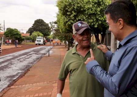 Prefeitura avança com obras de reconstrução do asfalto no BNH 4º Plano