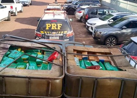 Motorista é preso levando maconha escondida em tanques de combustível