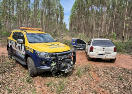 Polícia Rodoviária apreende veículos com mercadorias contrabandeadas na MS-395