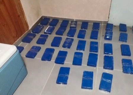 Trio é preso em açougue com 43 tabletes de cocaína em Pedro Juan Caballero