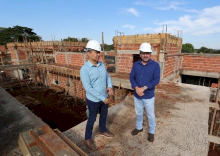 Obra da moderna UBS Jardim dos Estados supera 50% do projeto e segue acelerada