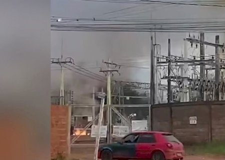 Aquidauana e Anastácio: incêndio em subestação interrompe fornecimento de energia