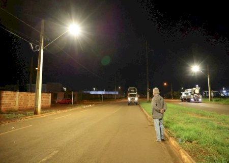 Prefeitura de Dourados entra na reta final para trocar 37 mil lâmpadas por LED