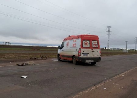 Ciclista morto em atropelamento no anel viário ainda não foi identificado