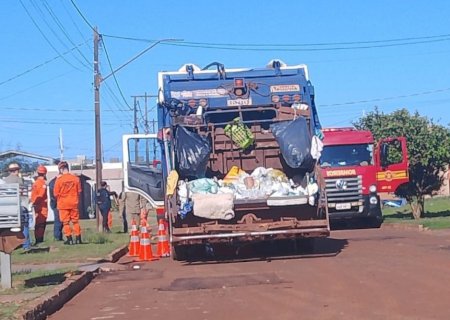 Caminhão da coleta atropela e mata gari em Ponta Porã; vítima cursava Medicina