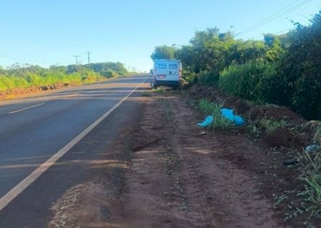 Corpo de homem é encontrado às margens de rodovia em MS